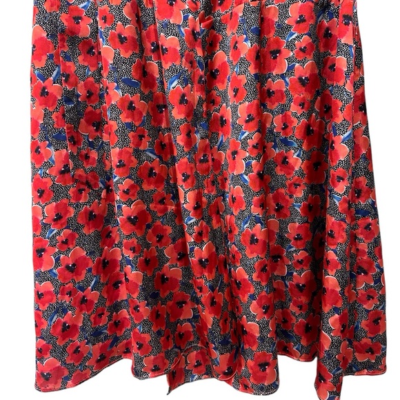 NEW Revolve x House of Harlow Aja Mini Dress Wrap Red Poppy Floral Medium - Picture 12 of 13